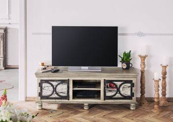 TEKEET Home Arredamento Mobile TV Grigio Sonoma dimensioni 100x35x40 cm  Legno Ingegnerizzato : : Casa e cucina